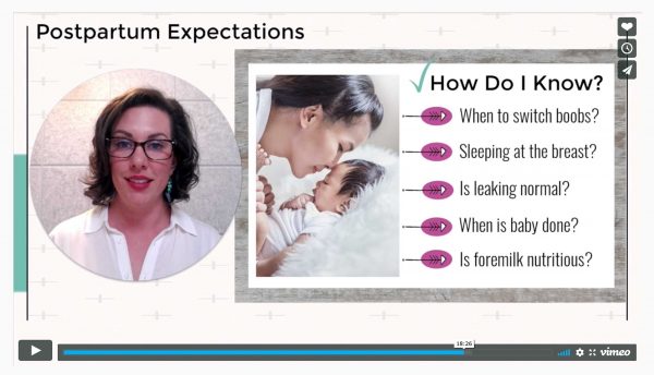 postpartum expectations presentation slide